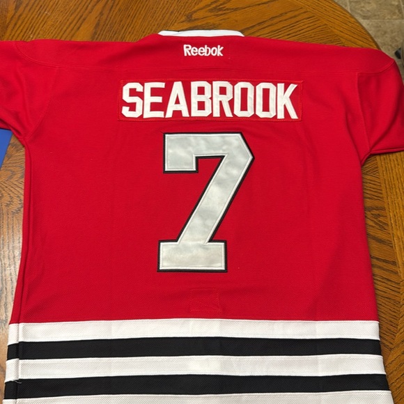 Chicago Reebok Blackhawk Jersey - Picture 3 of 4